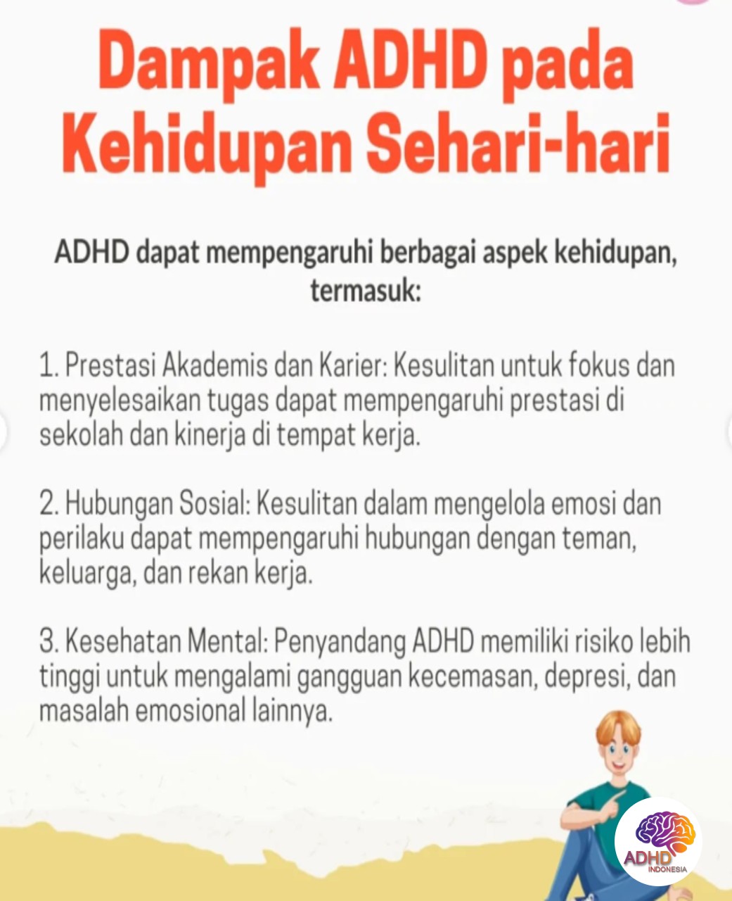 ADHD dan Hubungan Sosial Anak di Lingkungan Sekolah di Kabupaten Kapuas Hulu