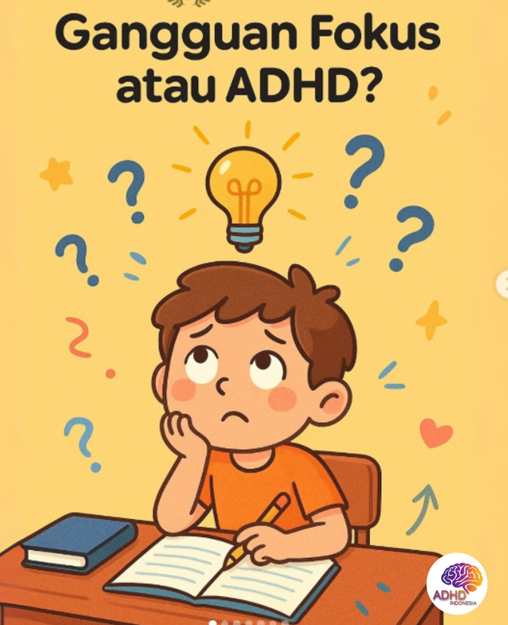 ADHD dan Kesulitan Fokus Anak: Edukasi untuk Keluarga di Kabupaten Kapuas Hulu