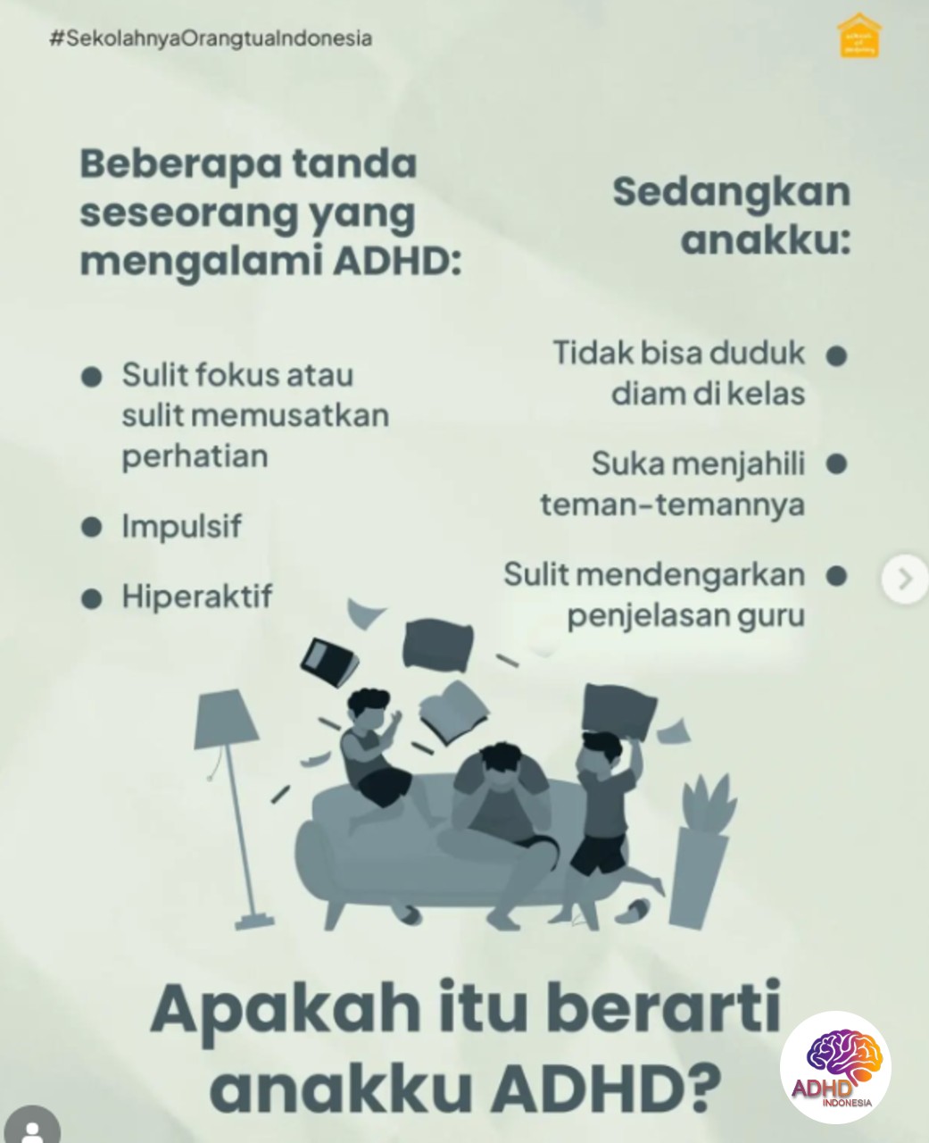 Ciri dan Gejala ADHD pada Anak Usia Dini di Kabupaten Kapuas Hulu