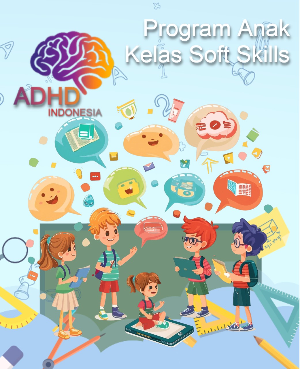 Program ADHD Indonesia Kabupaten Kapuas Hulu Kelas Soft Skills Anak ADHD